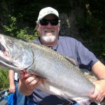 Big Cowlitz River King Salmon
