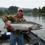 Cowlitz River King Salmon
