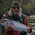 Walt with Cowlitz River Steelhead