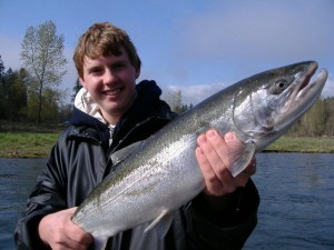 Cowlitz River Winter Steelhead  3/23/2010