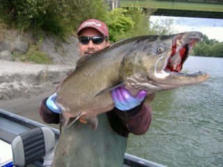 Mike with King Salmon Sept 2010