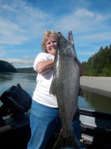 30 lb Chinook caught on 8/27/12