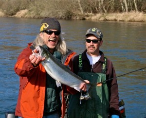 Cowlitz River winter Steelhead march 9th 2010