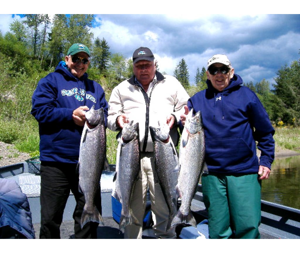 Spring Chinook Salmon caught on the Cowlitz River
